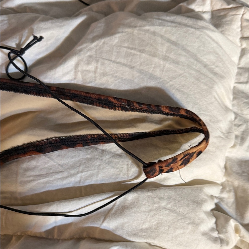Leopard Print Women's Intimate Set - Picture 3 of 4